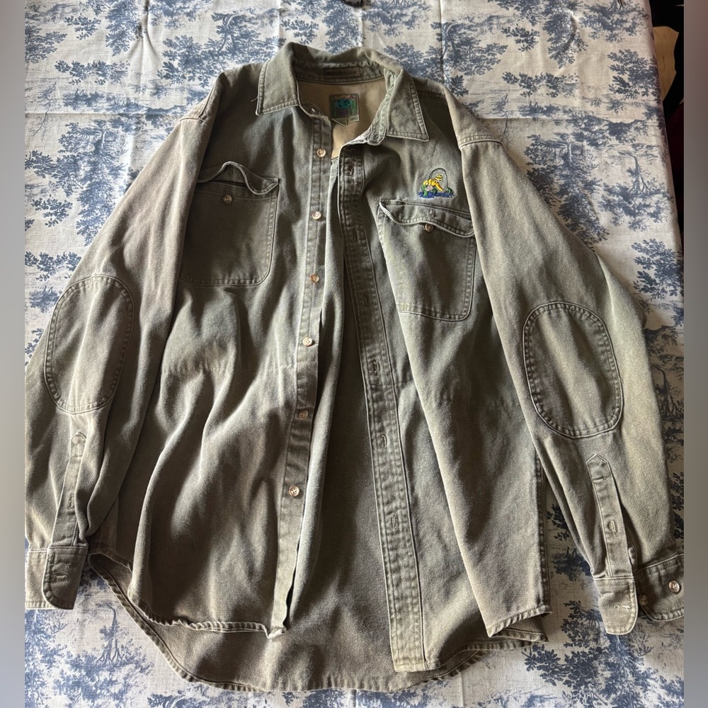 Royal Robbins Olive Green Shirt Jacket